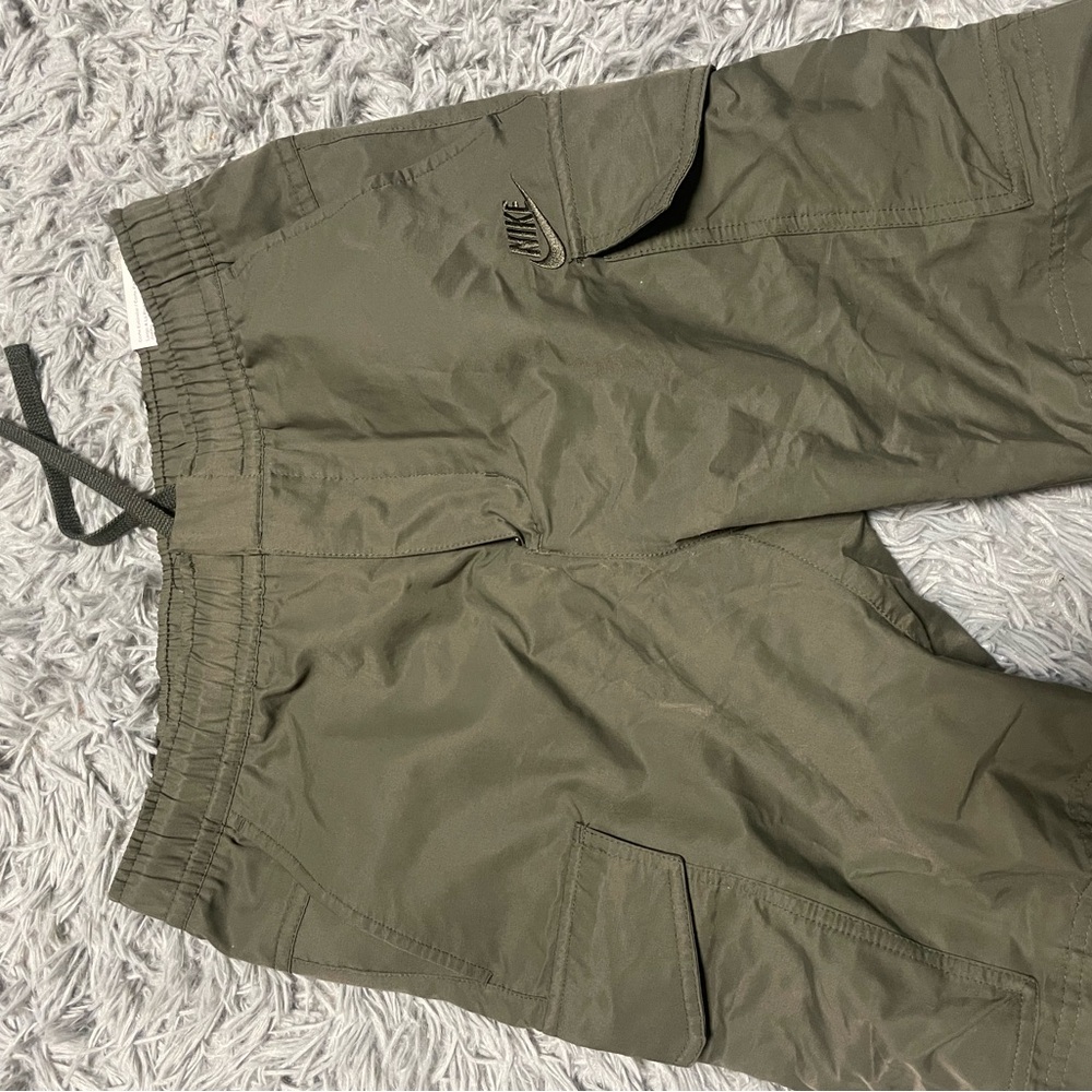 Green Nike cargos